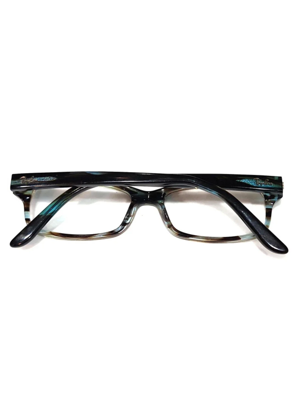 Ray Ban RB5187 5163 Blue Rectangle Eyeglasses 52-16 140